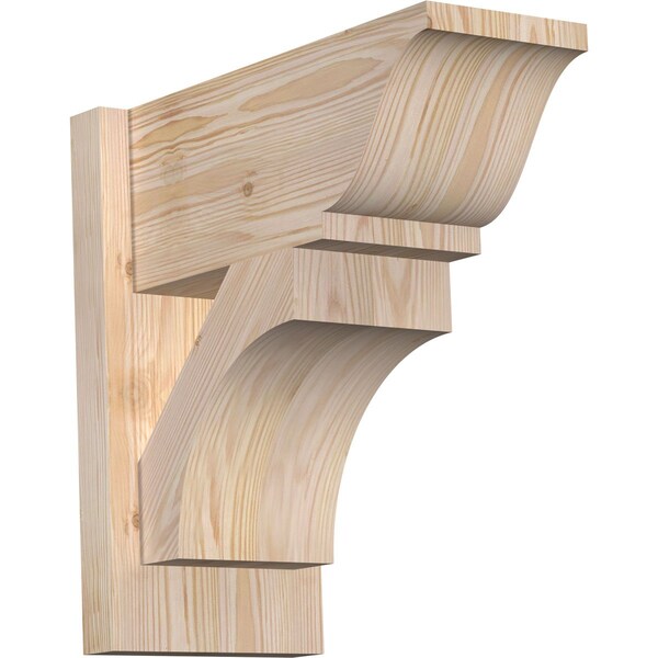 Ekena Millwork Westlake Traditional Smooth Outlooker, Douglas Fir, 7 1/2"W x 16"D x 16"H OUT08X16X16WTL01SDF - main
